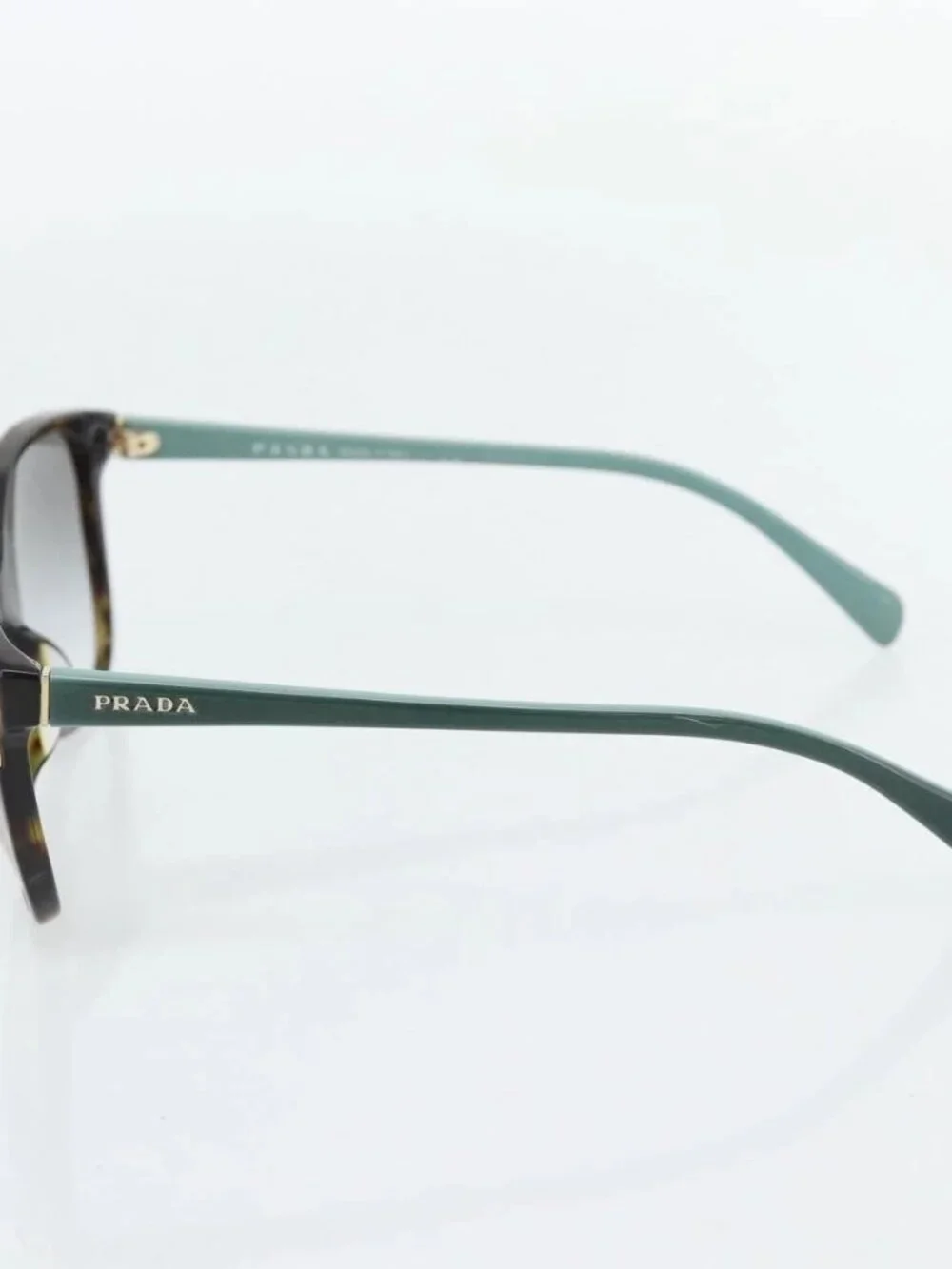 PRADA Sunglasses plastic Green Auth